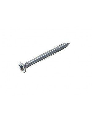 Twin Thread Wood Screw Fixings BZP Zinc Plated Steel 6 X 1 Inch 