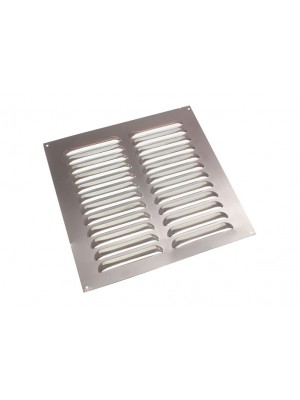 Aluminium Ventilation Vent Fixed Louvre Surface Mounting 9 X 9 Inch