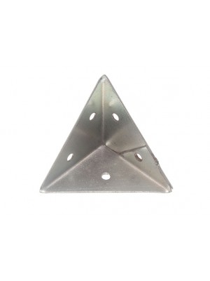 Pyramid Corner Angle Brackets Steel BZP 45mm ( 1 3/4'' ) 