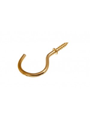 Shouldered Screw In Cup Hanger Hooks 32mm 1 1/4 Inch EB Steel