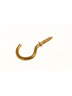 Shouldered Screw In Cup Hanger Hooks 19mm 3/4 Inch EB Steel