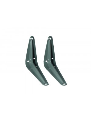 Shelf Support London Type Bracket Grey 3 " X 4 " 75mm X 100mm