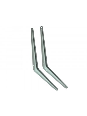 London Shelf Support Brackets White 10 Inch X 12 Inch 250mm X 300mm 