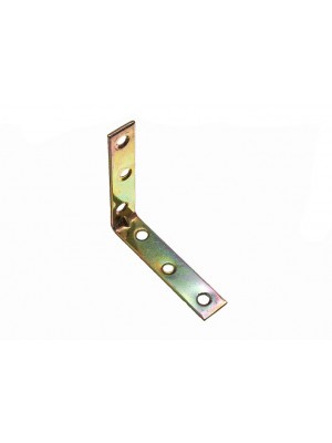 Corner Brace Support Right Angled L Brackets YZP Steel 75mm (3 Inch)