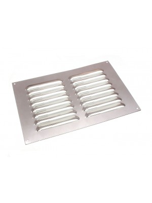 Aluminium Ventilation Vent Fixed Louvre Surface Mounting 9 X 6 Inch