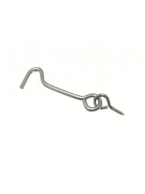 Wire Gate Hooks And Eyes Sets Door Gate Stay BZP Steel 2 Inch 50mm