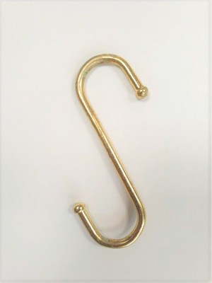 Tarnished Poor Qaulity Plating Hence Low Price Ball End S Hooks 75mm