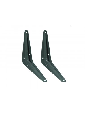 Shelf Support London Type Bracket 5 " X 4 " 125mm X 100mm Grey
