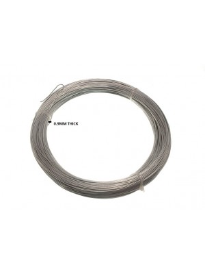 Roll Of Galvanised Steel Wire 0.9 mm X 1/2 Kg Approx. 100 Metres