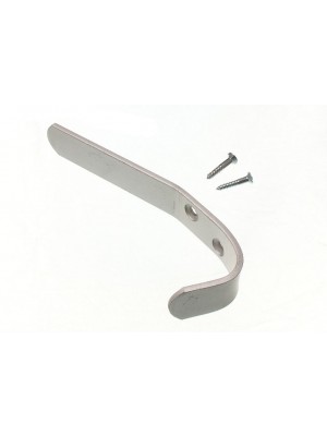 Single Hat Coat Robe Hook Matt SAA Aluminium With Screws 5 Inch