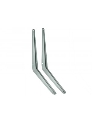 London Brackets Shelf Support White 12 Inch X 14 Inch 300mm X 350mm 