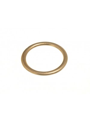 10 x BRASS CURTAIN RINGS BRASSED EB 19MM OD 15MM ID