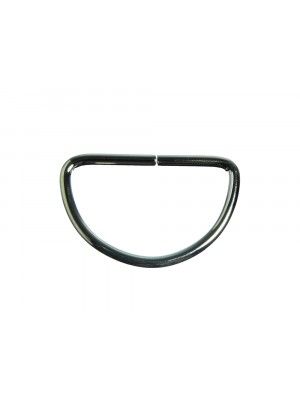 Curtain Upholstery D Rings Nickel Plated Metal 32mm 1 1/4 Inch