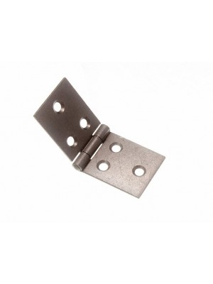 PAIR OF BACK FLAP HINGES STEEL SC SELF COLOUR 32MM X 83MM