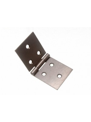 PAIR OF BACK FLAP HINGES STEEL SC SELF COLOUR 38MM X 89MM
