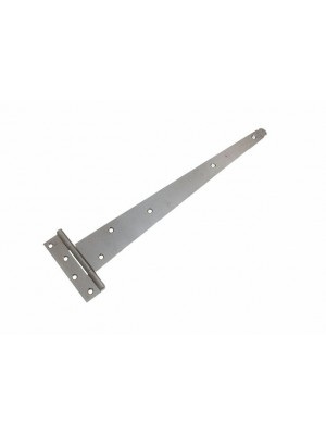 1 Pair Of 15 Inch T Tee Door  / Gate / Shed Strap Hinges BZP Steel