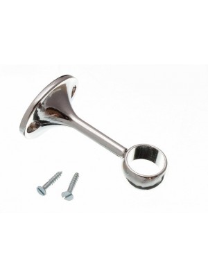 Towel Rail Centre Rod Support Bracket 19mm Chrome Plated Cp
