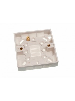 Moulded Light Switch Surface Mounted Pattress Box 1 Gang