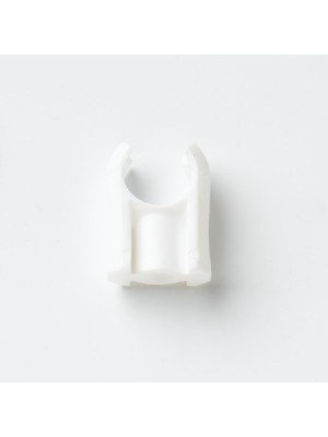 Pipe Clips White Snap Open Pipe Brackets 22mm 7/8 Inch Nylon