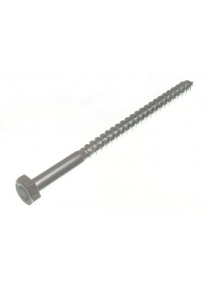 Hexagon Hex Head Coach Screw BZP Zinc Plated Steel Fixing M12 X 130mm