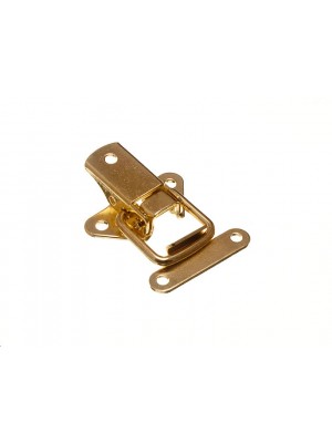 Case Catch Toggle Clip Over Latch 45mm EB Brass Plated Steel
