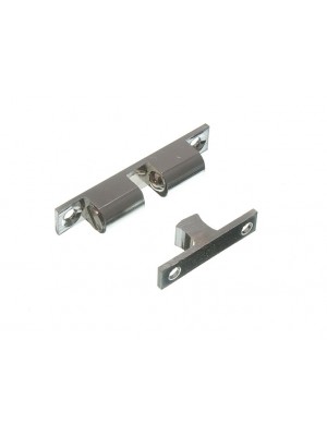 Double Ball Catch Cupboard Latch 50mm Chrome Stainless Steel Ball