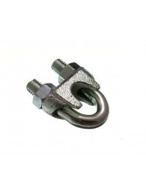 Wire Rope Cable Grip Clamp U Bolt Fixing M16 BZP Rust Proof Steel