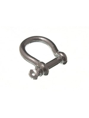 Bow Shackle Pin Chain Hitch Link 12mm Galvanised Steel