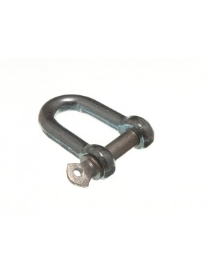 D Shackle Towing Link Hitch Fastener M10 BZP Weather Proof Steel