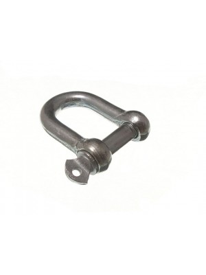 D Shackle Towing Link Hitch Fastener M12 BZP Weather Proof Steel