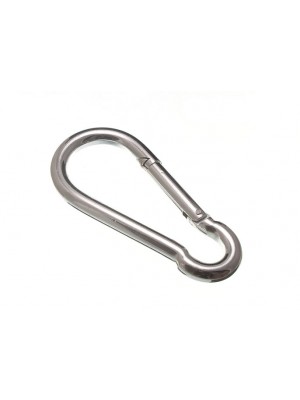 Snap Hook Spring Locking Clip ( Carbine ) M12 Zinc Plated Steel