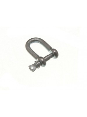 D Shackle Towing Link Hitch Fastener M4 BZP Weather Proof Steel