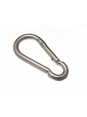 Snap Hook Spring Locking Clip ( Carbine ) M11 Zinc Plated Steel