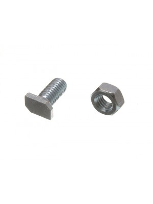 Cropped Aluminium Bolts And Nuts Greenhouse Type M6 X 11 