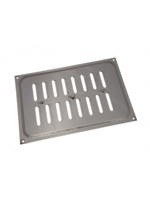 Bright Chrome Hit And Miss Vent Ventilation Grille Cover 9 X 6 Inch