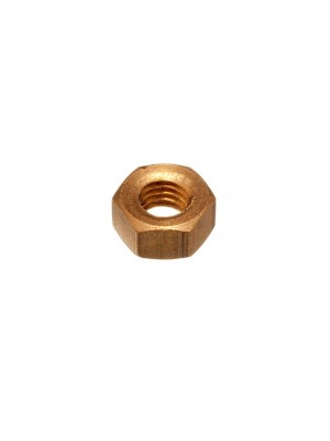 Solid Brass Hex Hexagon Head Full Nuts For Engineering Screws M5