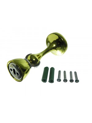 Magnetic Stay Door Holder Stops Catch Brass Plated Metal + Fixings