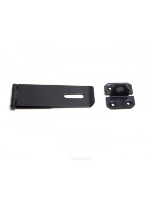 Hasp And Staple ( 4.5 Inch ) 110mm X ( 1.5 Inch ) 40mm Steel Black