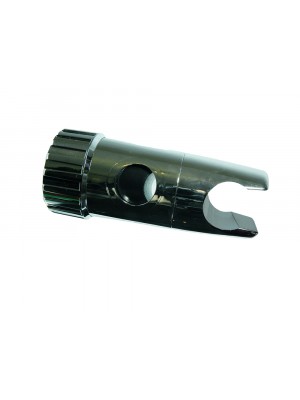 Shower Sliding Bracket Chromed Adjustable Holder For 19mm Rail