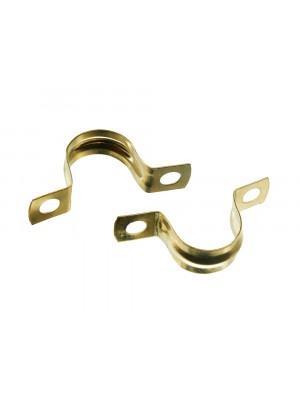 Plumbing Fitting Pipe Clips Copper Saddle Band 15mm Pipework