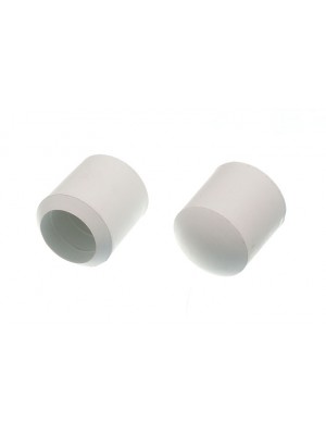 White Rubber Chair Ferrule Floor Protector Stick Ends 16mm ( 5/8 " )