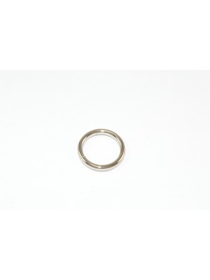 Curtain Rod Pole Rings Brushed Nickel NP Steel Id 16mm - Od 18mm