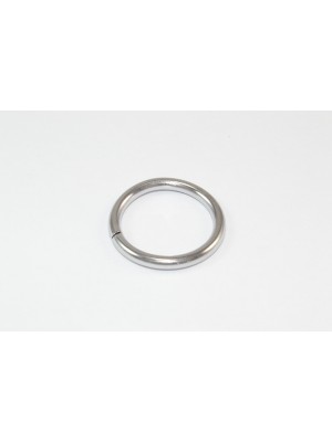 Curtain Pole Rod Rings Polished Chromed Steel 25mm Internal Diameter