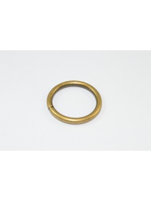 Curtain Drape Rod Rings Antique Brass Plated Steel Id 25mm