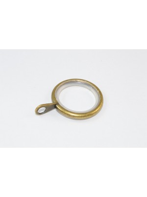 Silent Pole Rod Rings Fixed Eye Antique Brass Finish Id 25mm Od 32mm