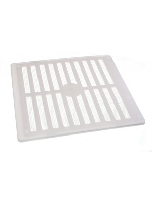 Adjustable Air Vent Louvre Grille Cover Hit & Miss + Flyscreen 9 X 9