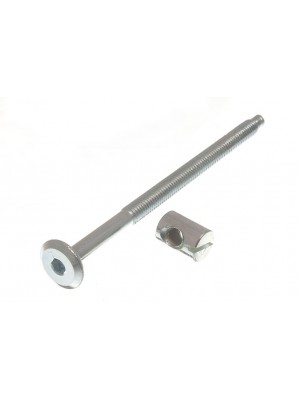 Barrel Nuts 14mm And 4 X Bolts M6 X 100mm For Cots Beds