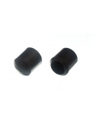 Chair Ferrules Black Rubber Floor Protector Stick Ends 19mm 3/4 Inch