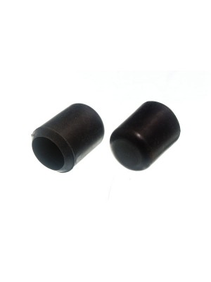 Chair Ferrules Black Rubber Floor Protector Stick Ends 22mm 7/8 Inch