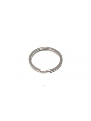 Split Key Ring NP Nickel Plated Steel 13mm ( 1/2 Inch )